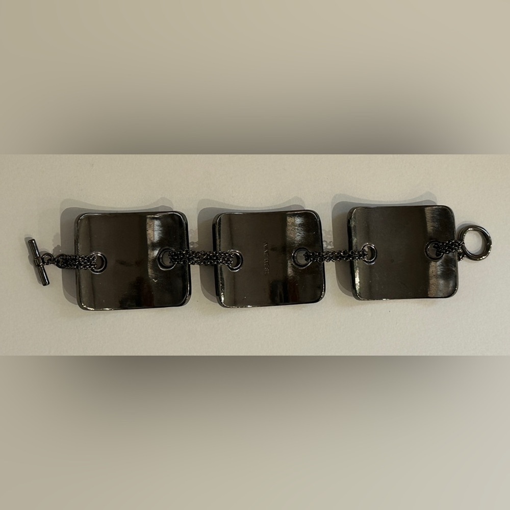 New Nine West Python-Print Chain Bracelet - Wine … - image 8